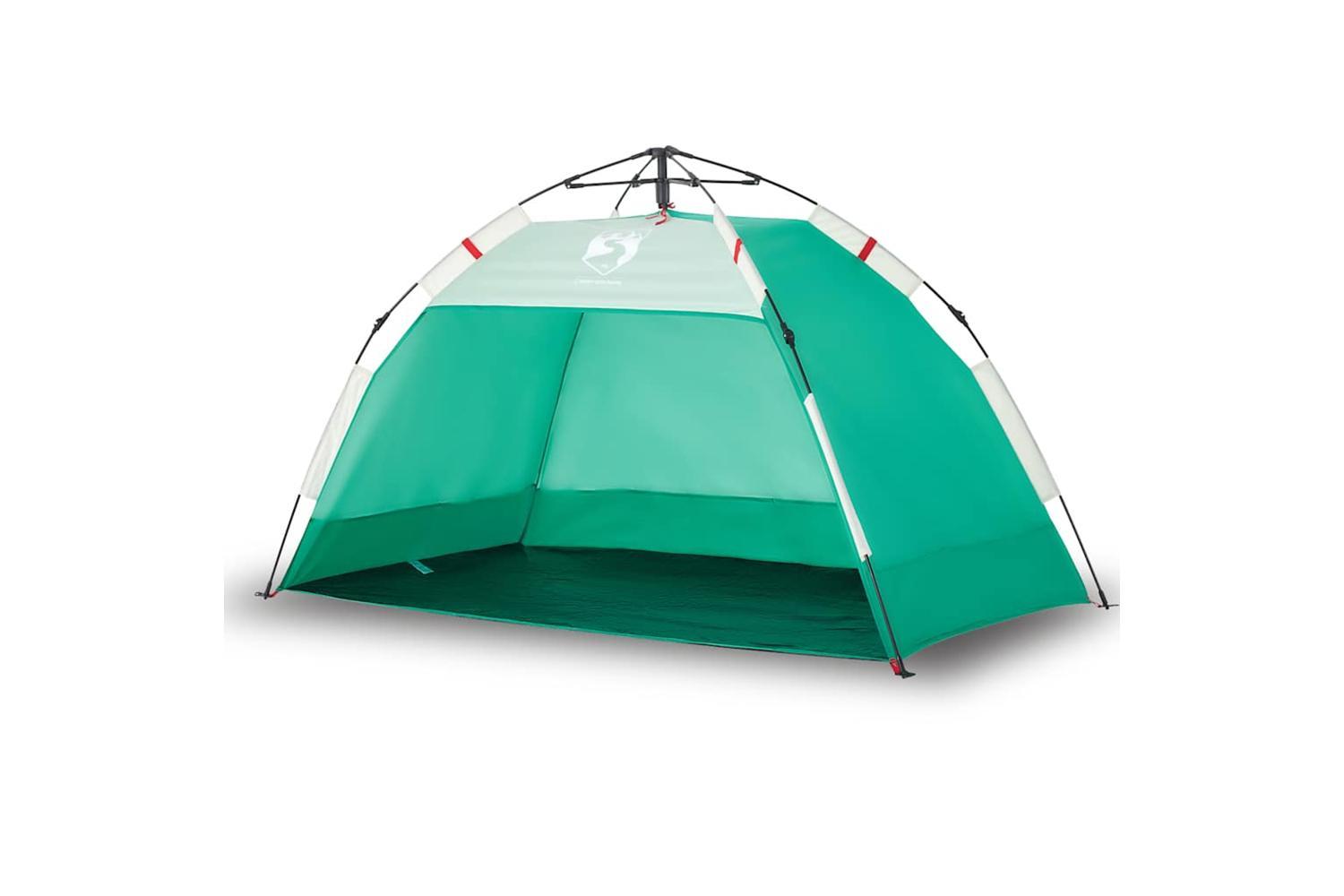 Vidaxl Beach Tent 2-person Sea Green Quick Release Waterproof-2
