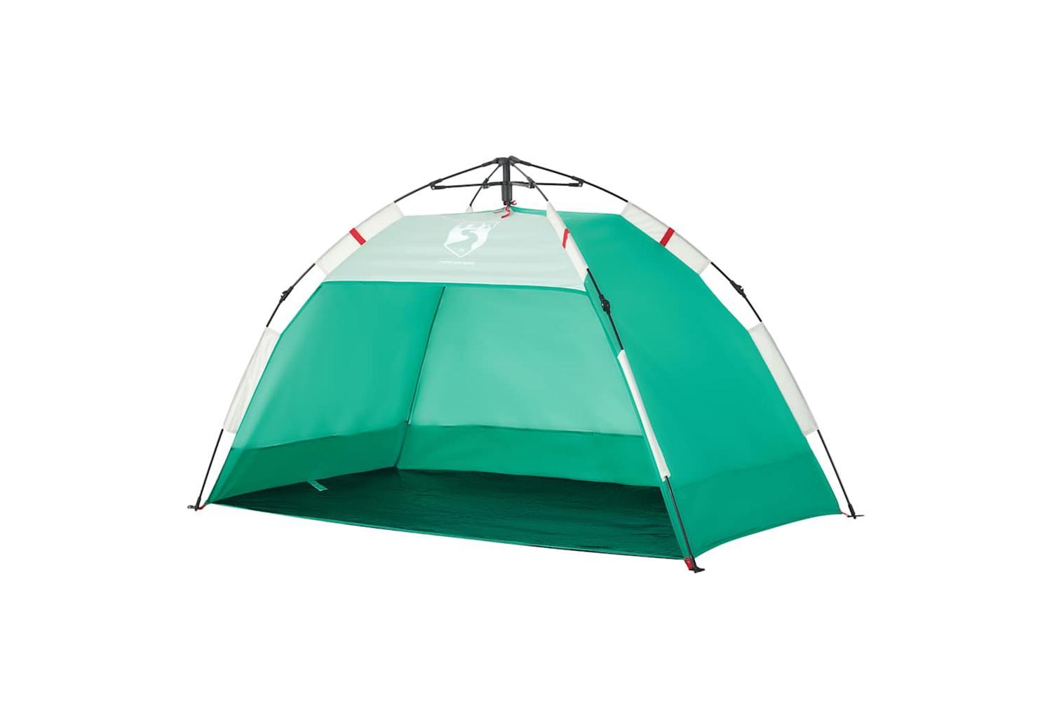 Vidaxl Beach Tent 2-person Sea Green Quick Release Waterproof-4
