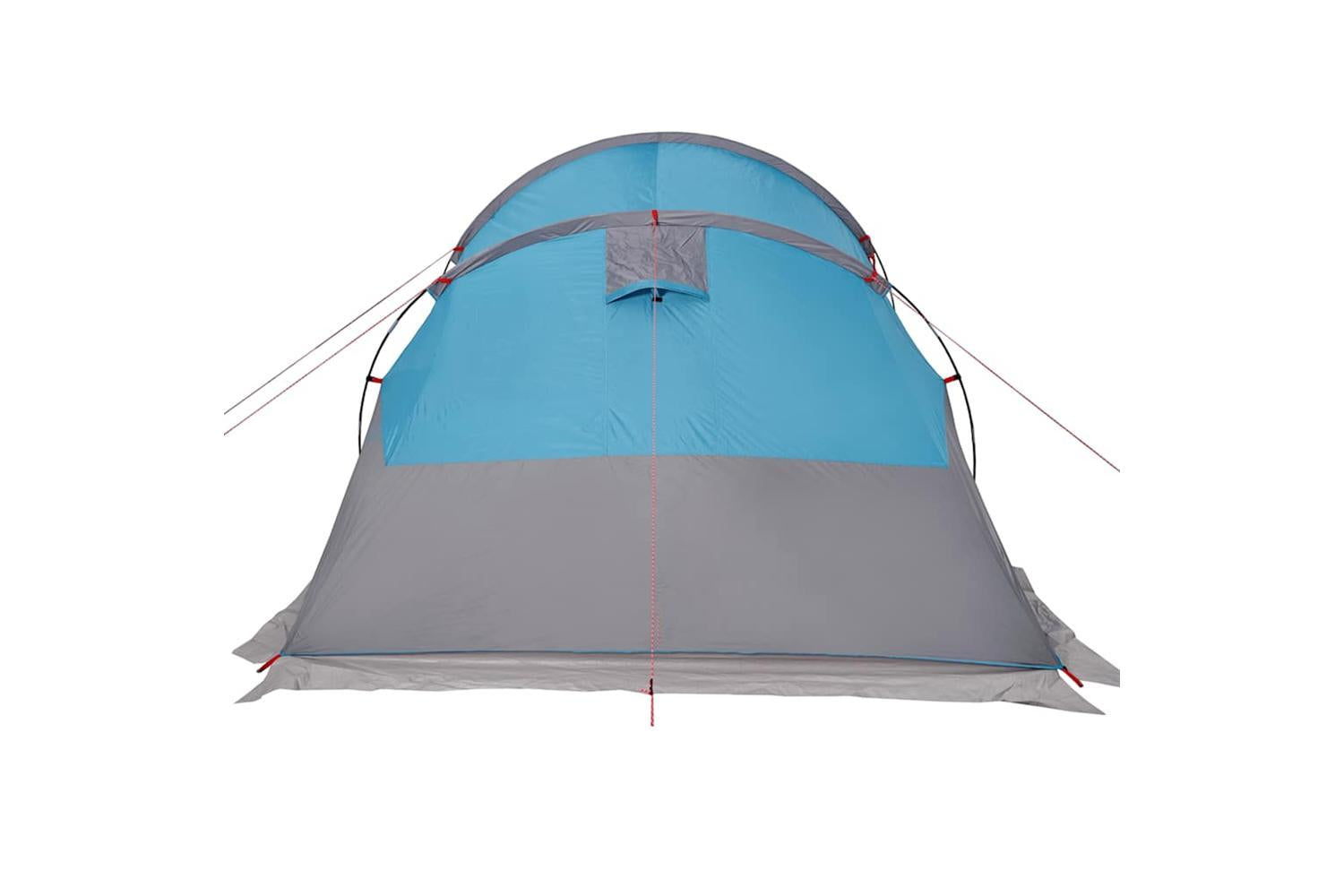 Vidaxl Camping Tent Tunnel 4-person Blue Waterproof-10