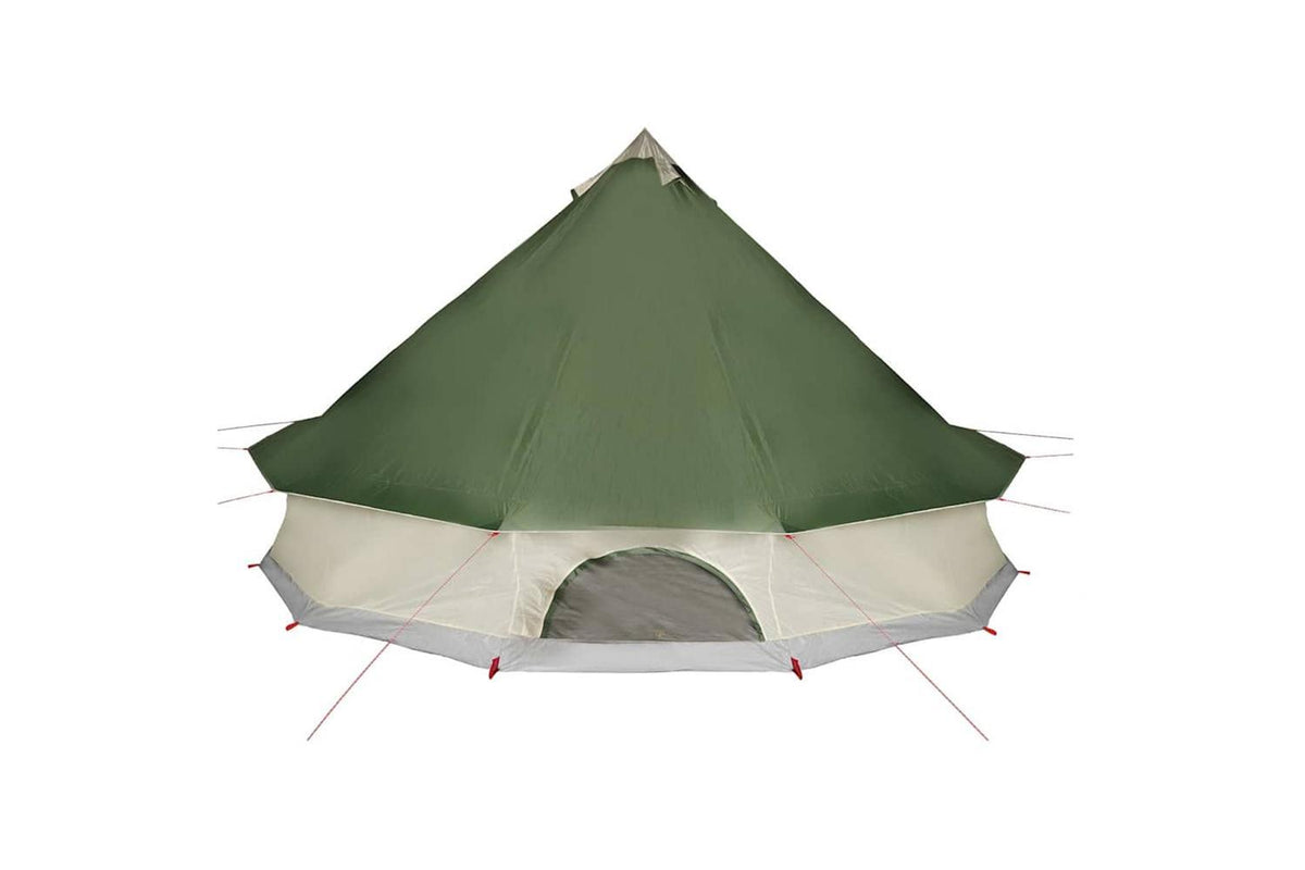 Vidaxl Family Tent Tipi 8-person Green Waterproof-10