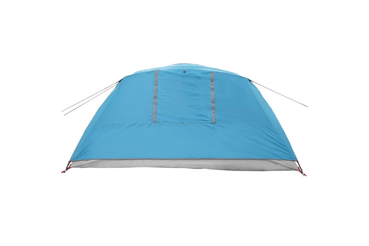 Vidaxl Camping Tent Cabin 4-person Blue Waterproof-10