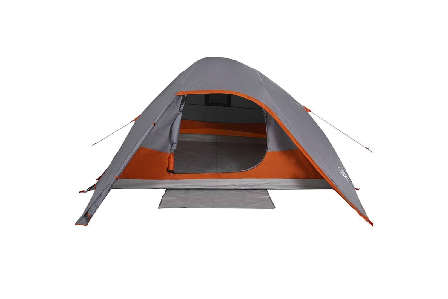 Vidaxl Camping Tent Dome 4-person Grey Waterproof-6