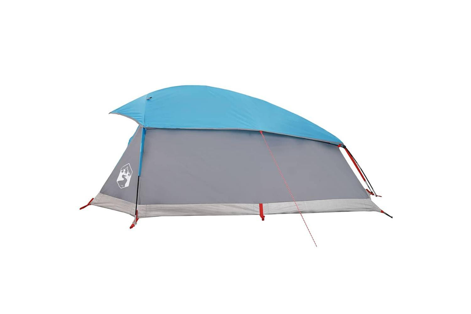 Vidaxl Camping Tent Dome 1-person Blue Waterproof-8