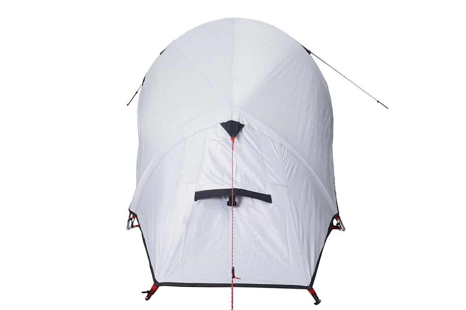 Vidaxl Camping Tent Tunnel 2-person White Blackout Fabric Waterproof-9