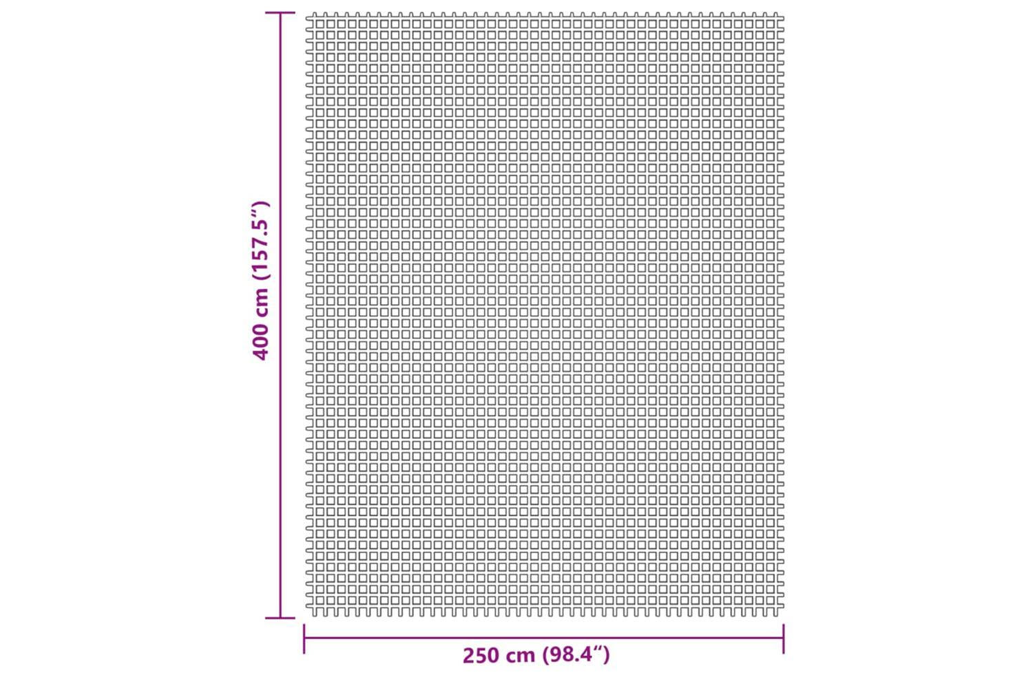 Vidaxl Tent Carpet Cream 4x2.5 M-7