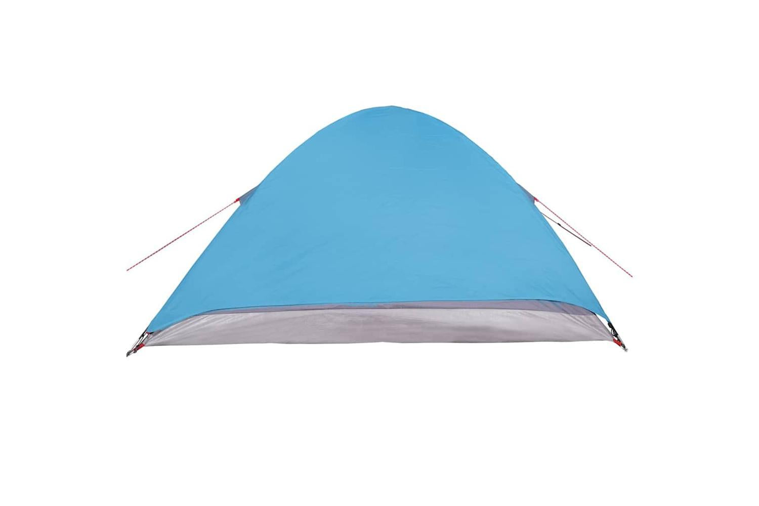 Vidaxl Camping Tent Dome 4-person Blue Waterproof-9