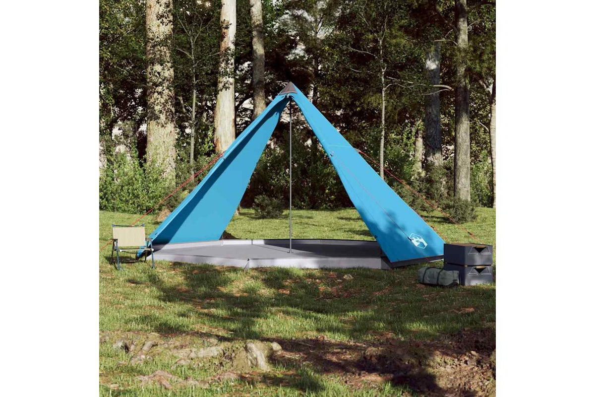 Vidaxl Family Tent Tipi 8-person Blue Waterproof-3