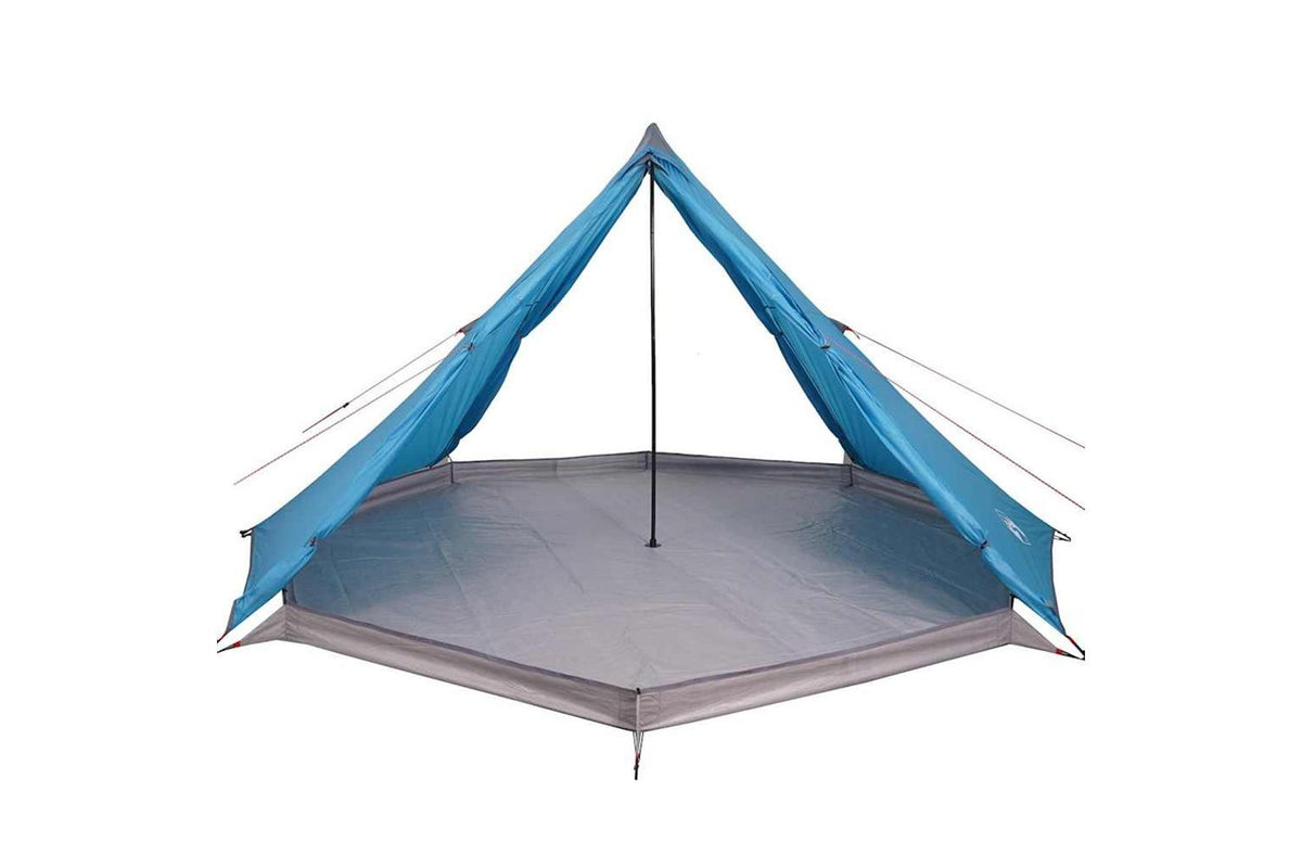 Vidaxl Family Tent Tipi 8-person Blue Waterproof-5