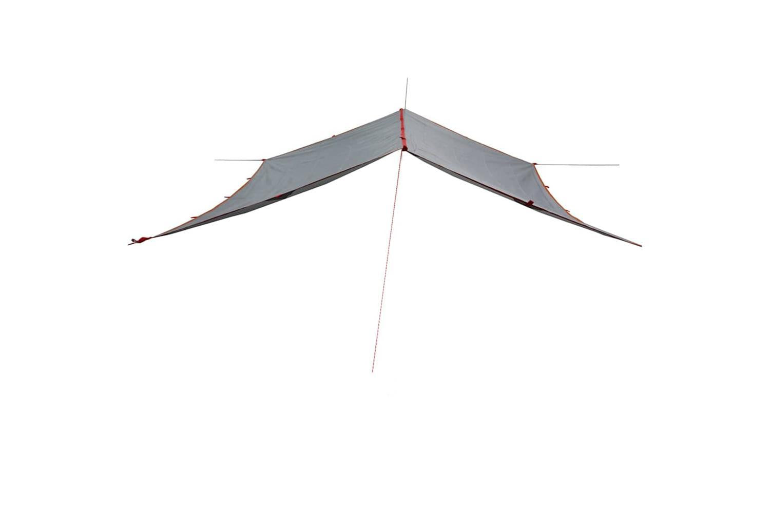 Vidaxl Camping Tarp Grey And Orange 300x294 Cm Waterproof-3