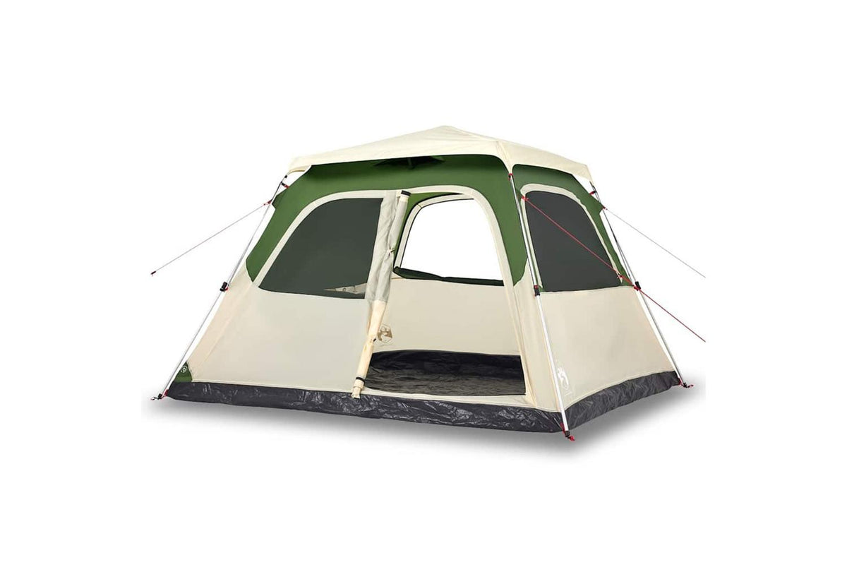 Vidaxl Family Tent Dome 6-person Green Quick Release