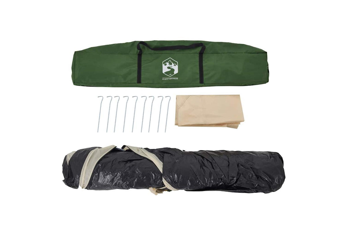 Vidaxl Family Tent Dome 6-person Green Quick Release-10