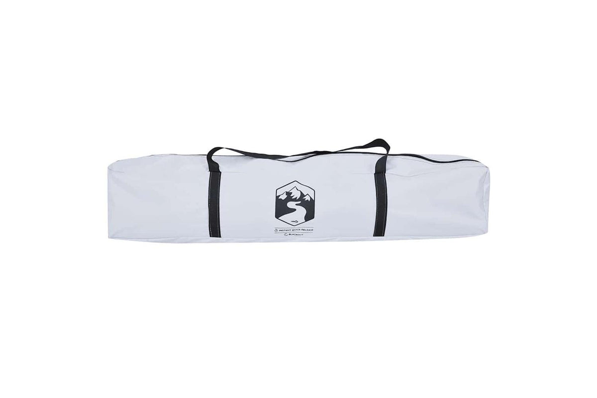 Vidaxl Camping Tent Dome 3-person White Blackout Fabric Quick Release-9