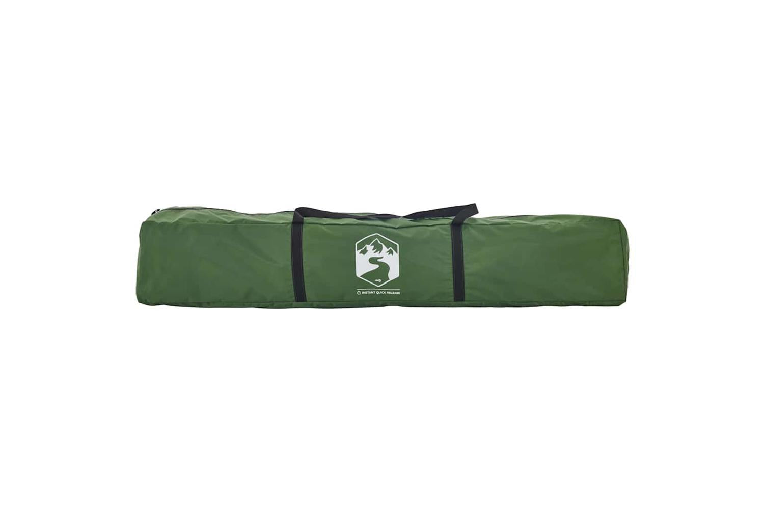 Vidaxl Camping Tent Cabin 4-person Green Quick Release-9