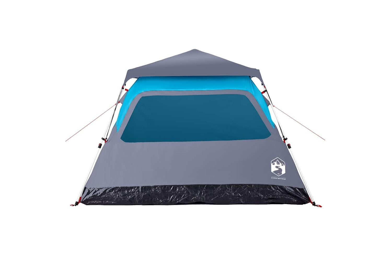 Vidaxl Camping Tent Dome 4-person Blue Quick Release-8