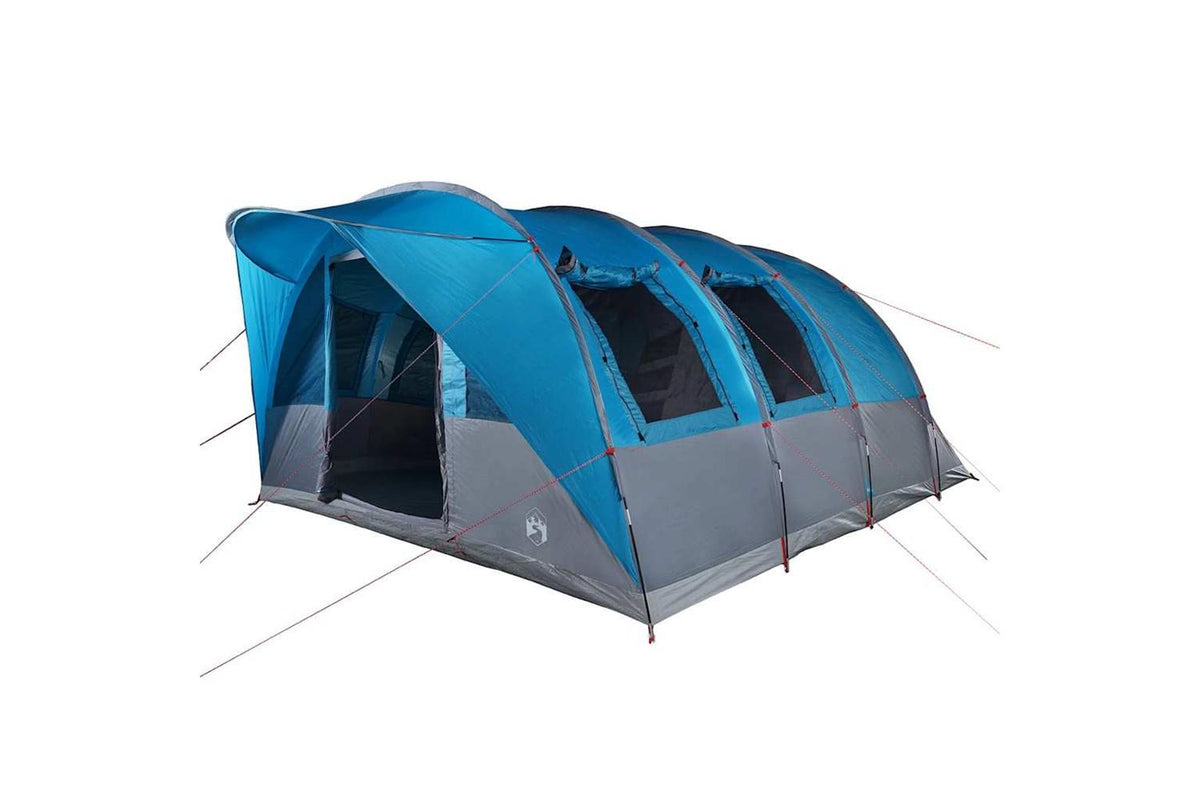 Vidaxl Family Tent Tunnel 7-person Blue Waterproof-5