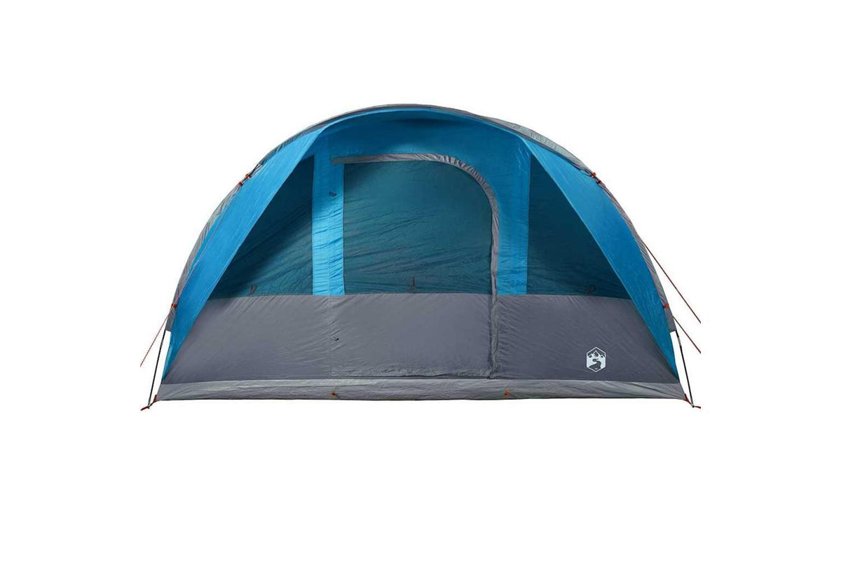 Vidaxl Family Tent Tunnel 7-person Blue Waterproof-6