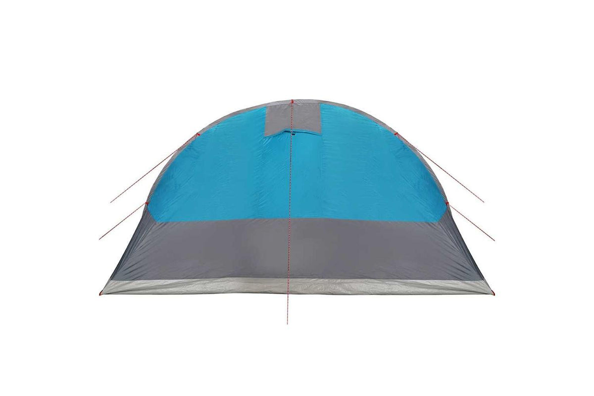 Vidaxl Family Tent Tunnel 7-person Blue Waterproof-9