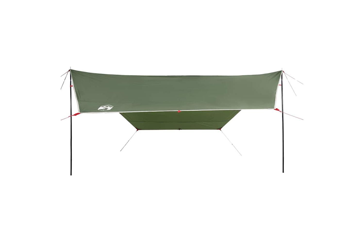 Vidaxl Camping Tarp Green 430x380x210 Cm Waterproof-5
