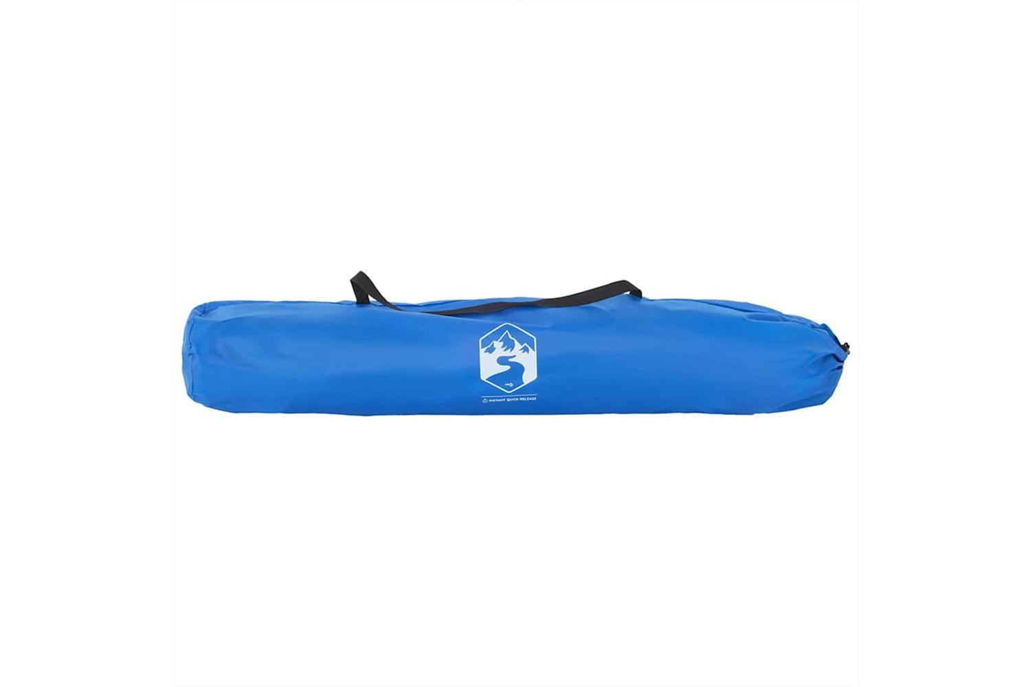 Vidaxl Beach Tent 3-person Azure Blue Quick Release Waterproof-10