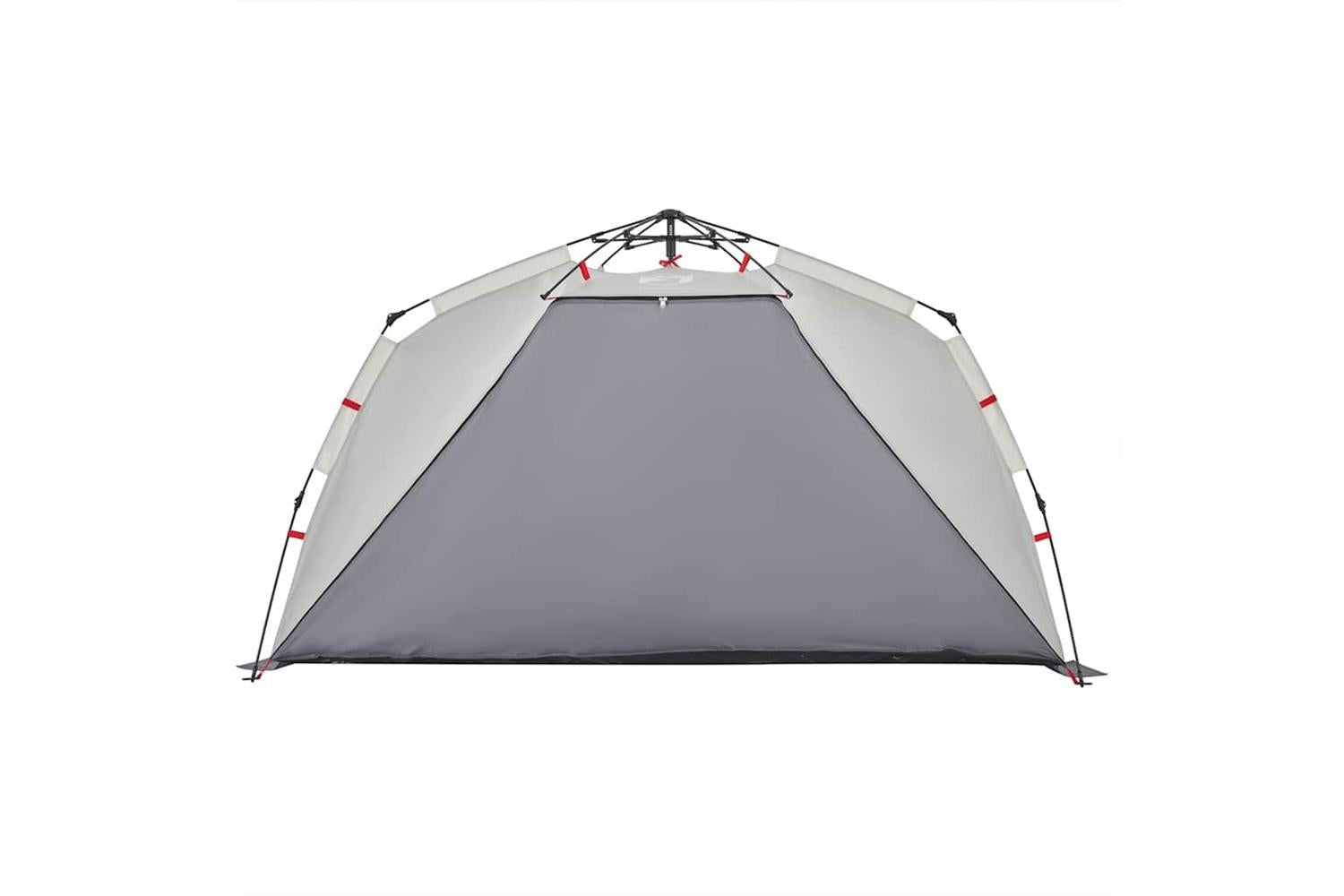 Vidaxl Beach Tent 3-person Grey Quick Release Waterproof-6