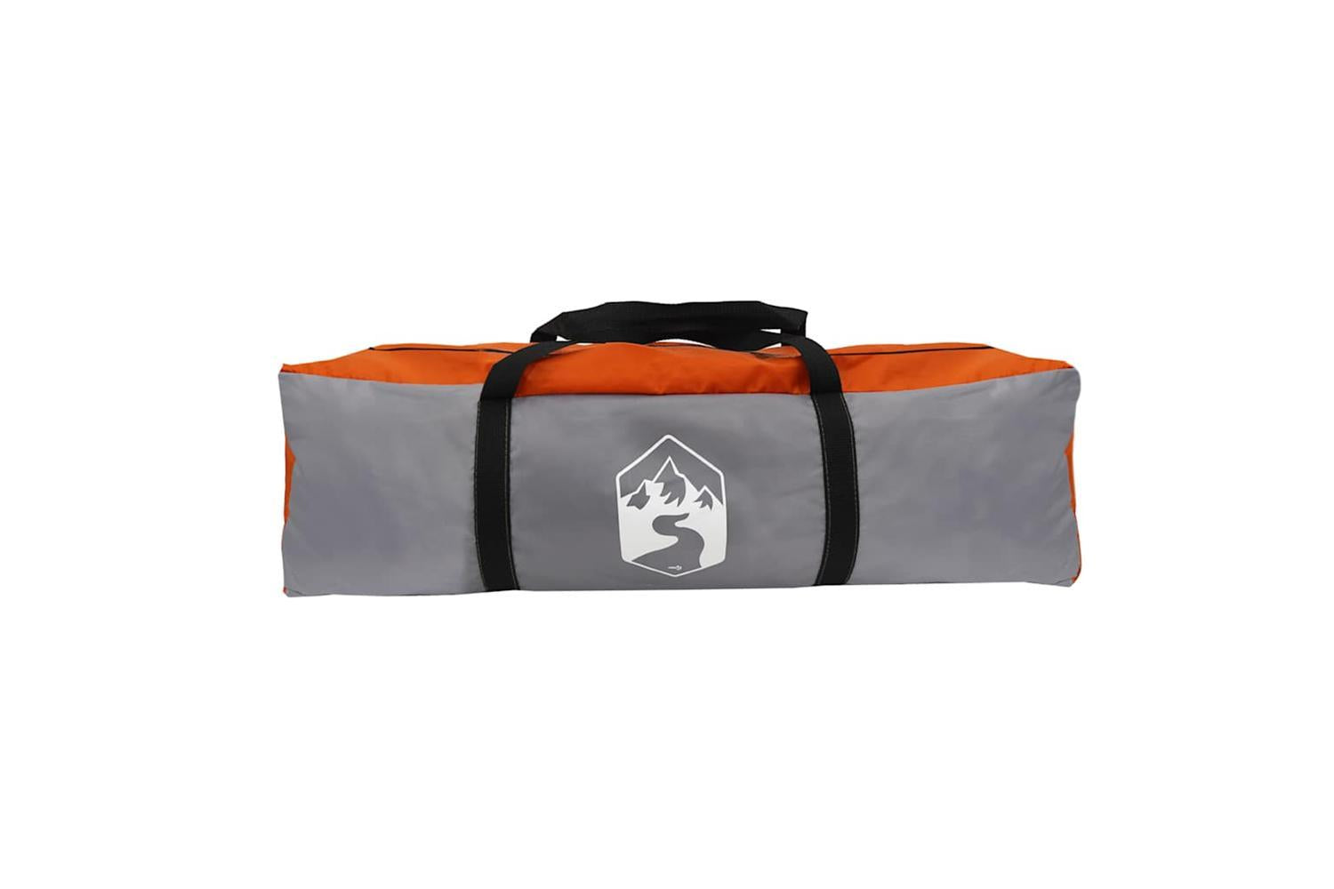 Vidaxl Camping Tent Dome 2-person Orange Waterproof-8