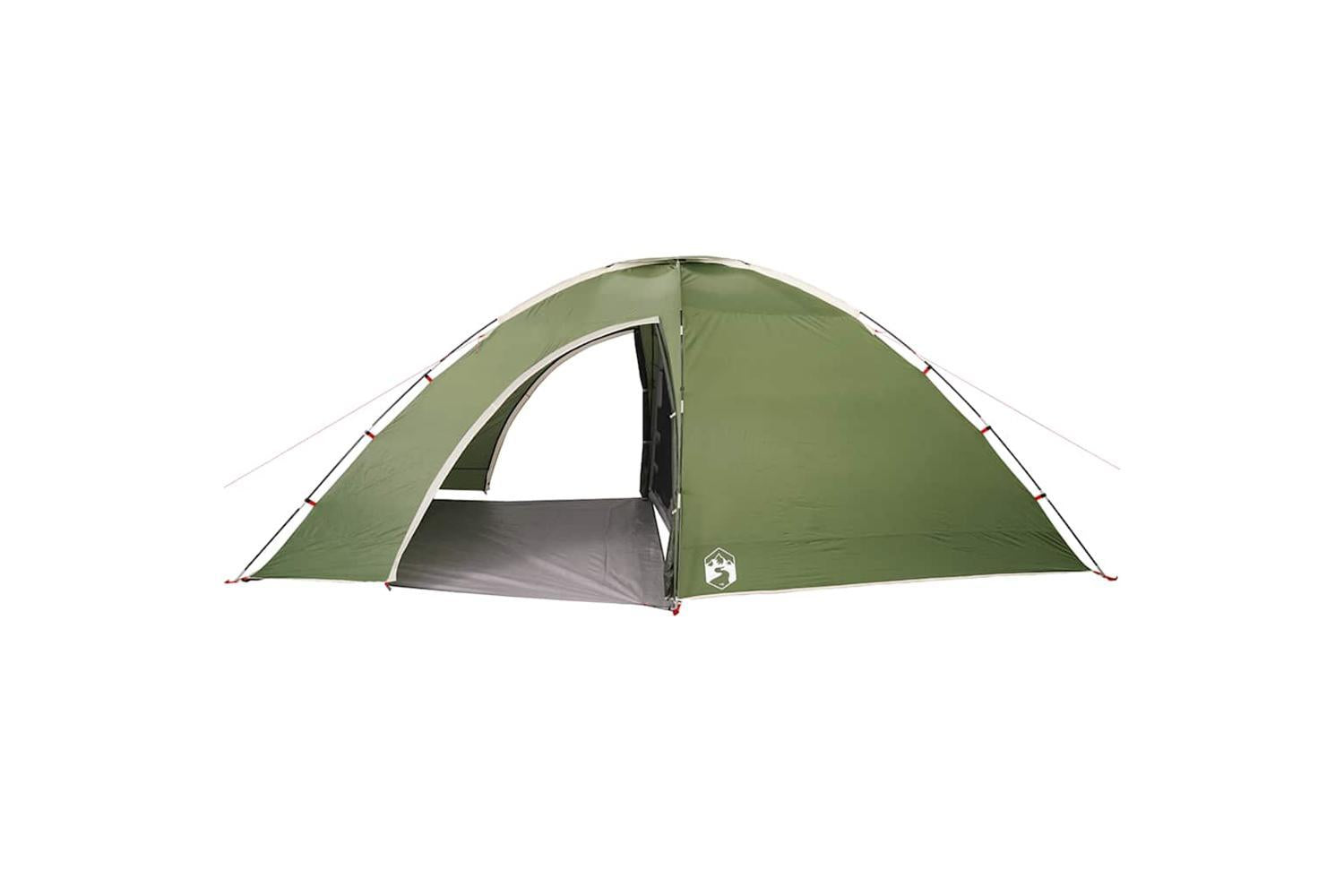 Vidaxl Camping Tent 8-person Green Waterproof-7