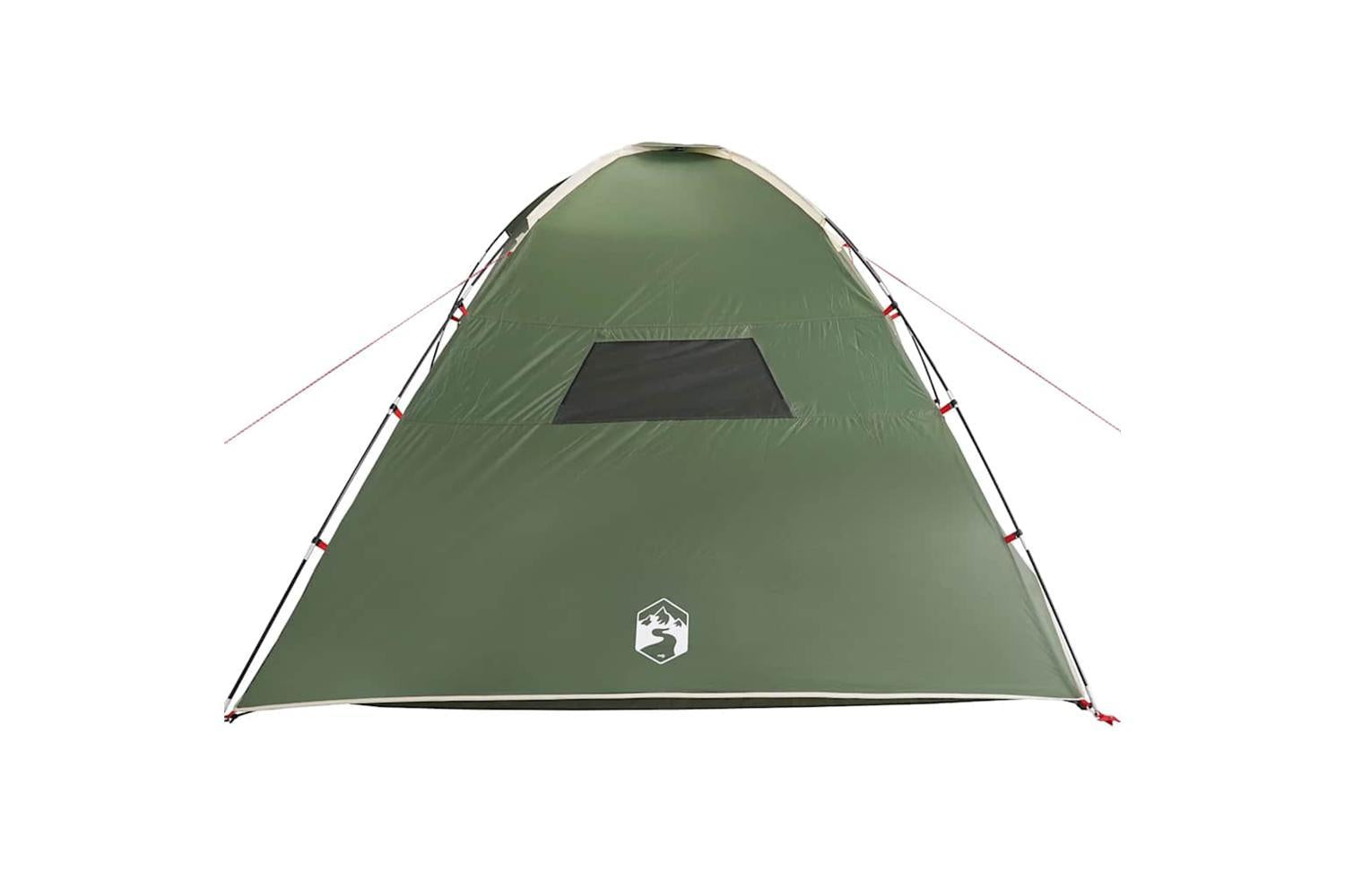Vidaxl Camping Tent 8-person Green Waterproof-8