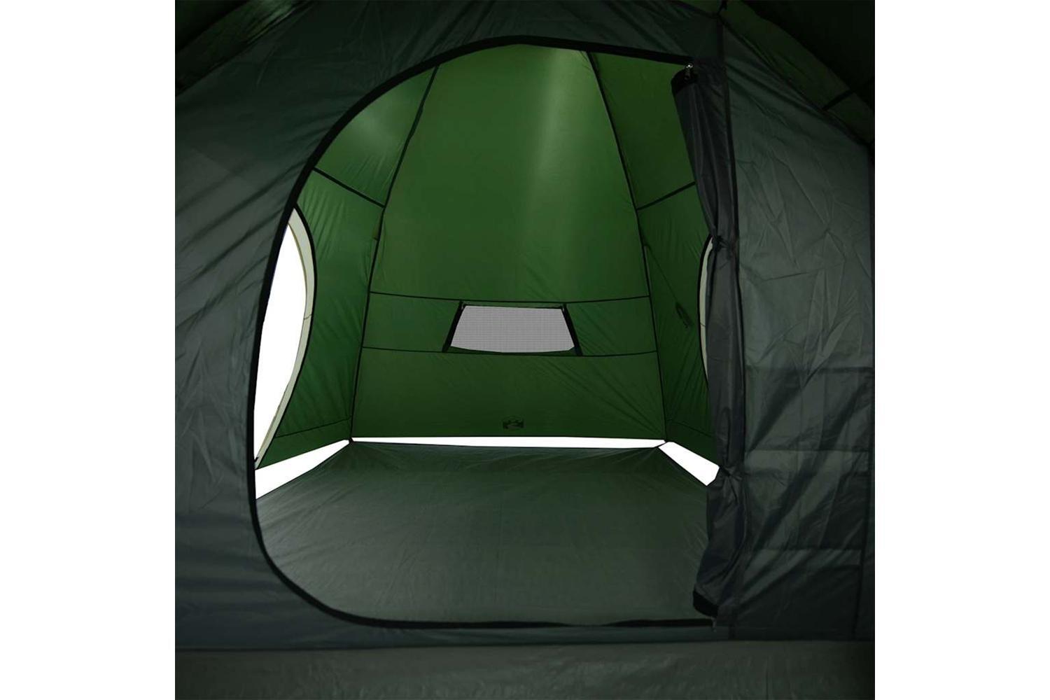 Vidaxl Camping Tent 8-person Green Waterproof-10