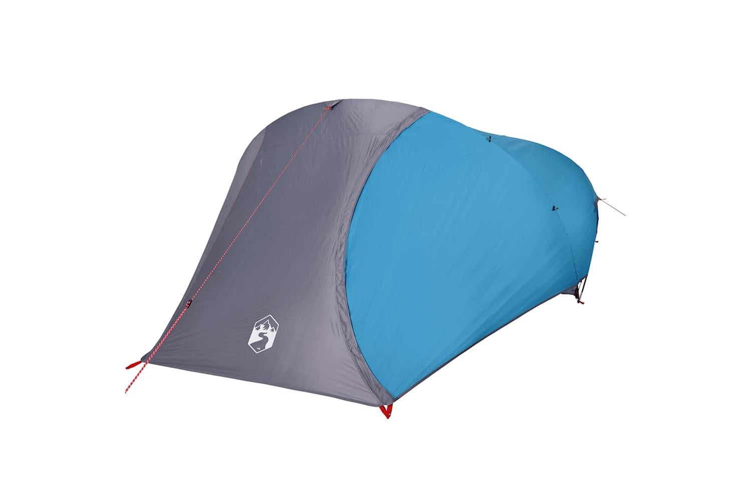 Vidaxl Camping Tent Dome 4-person Blue Waterproof-4