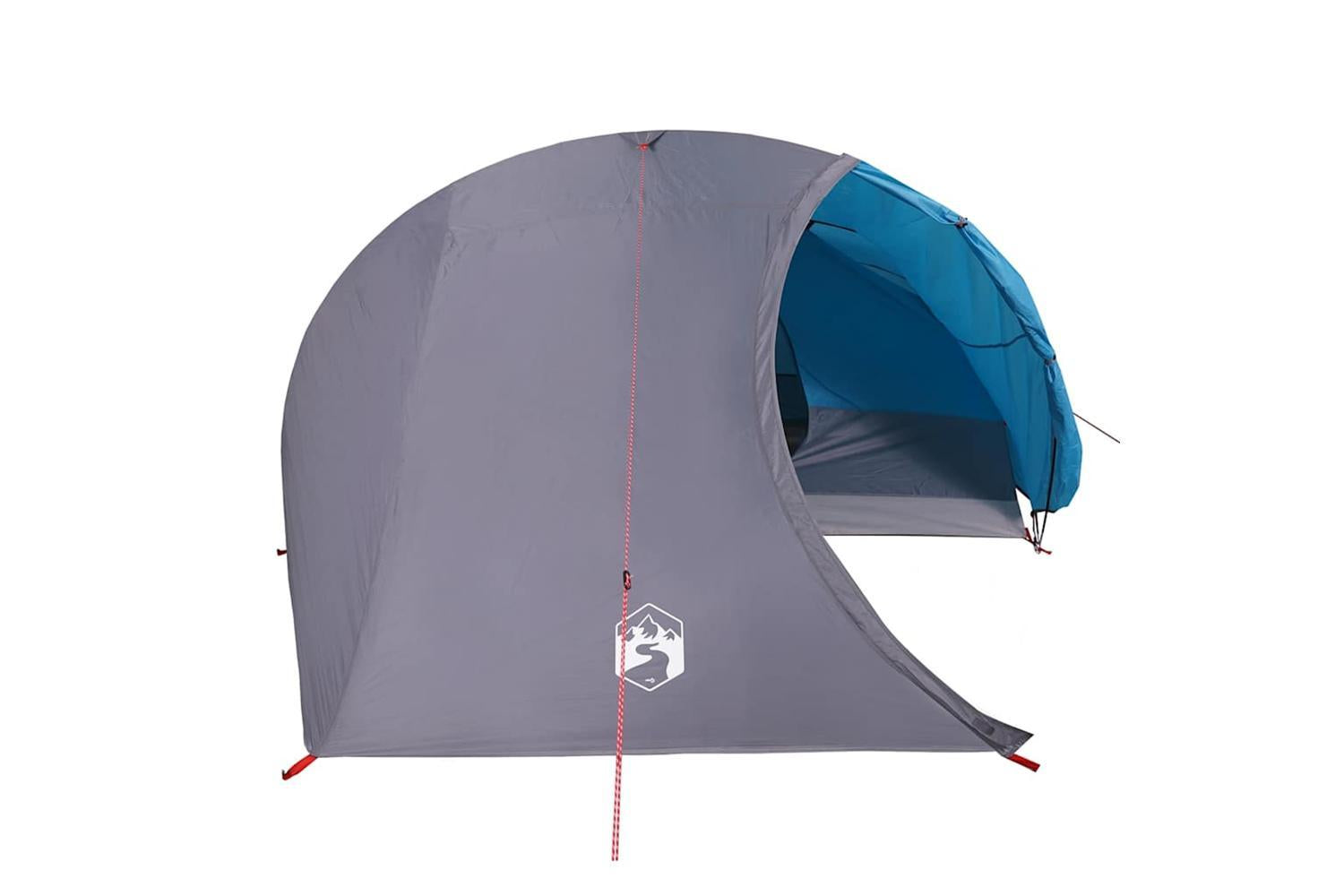 Vidaxl Camping Tent Dome 4-person Blue Waterproof-6