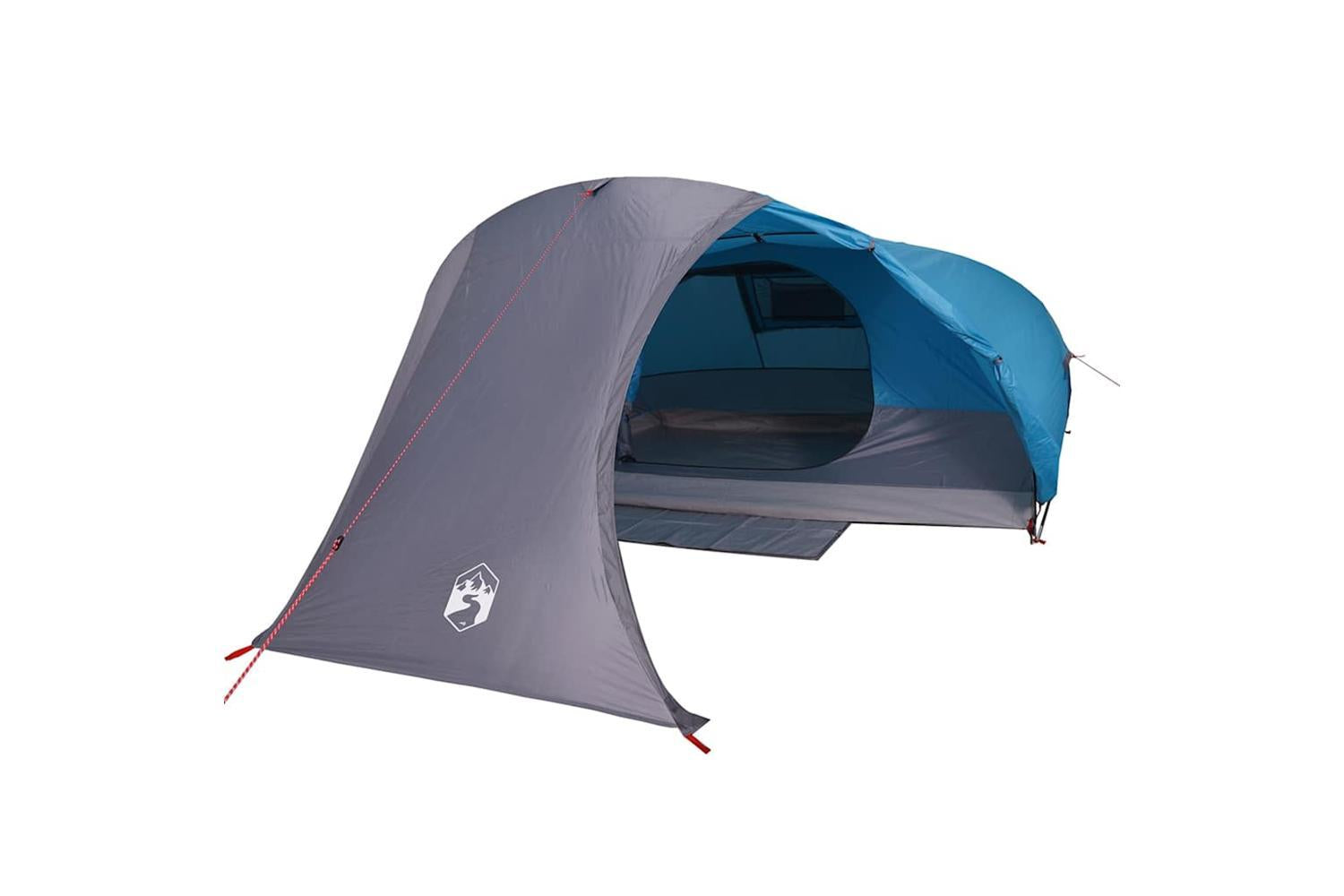 Vidaxl Camping Tent Dome 4-person Blue Waterproof-7