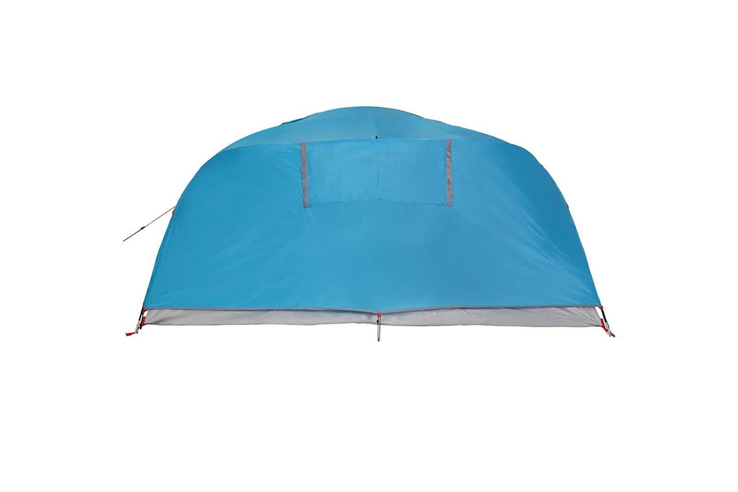 Vidaxl Camping Tent Dome 4-person Blue Waterproof-10