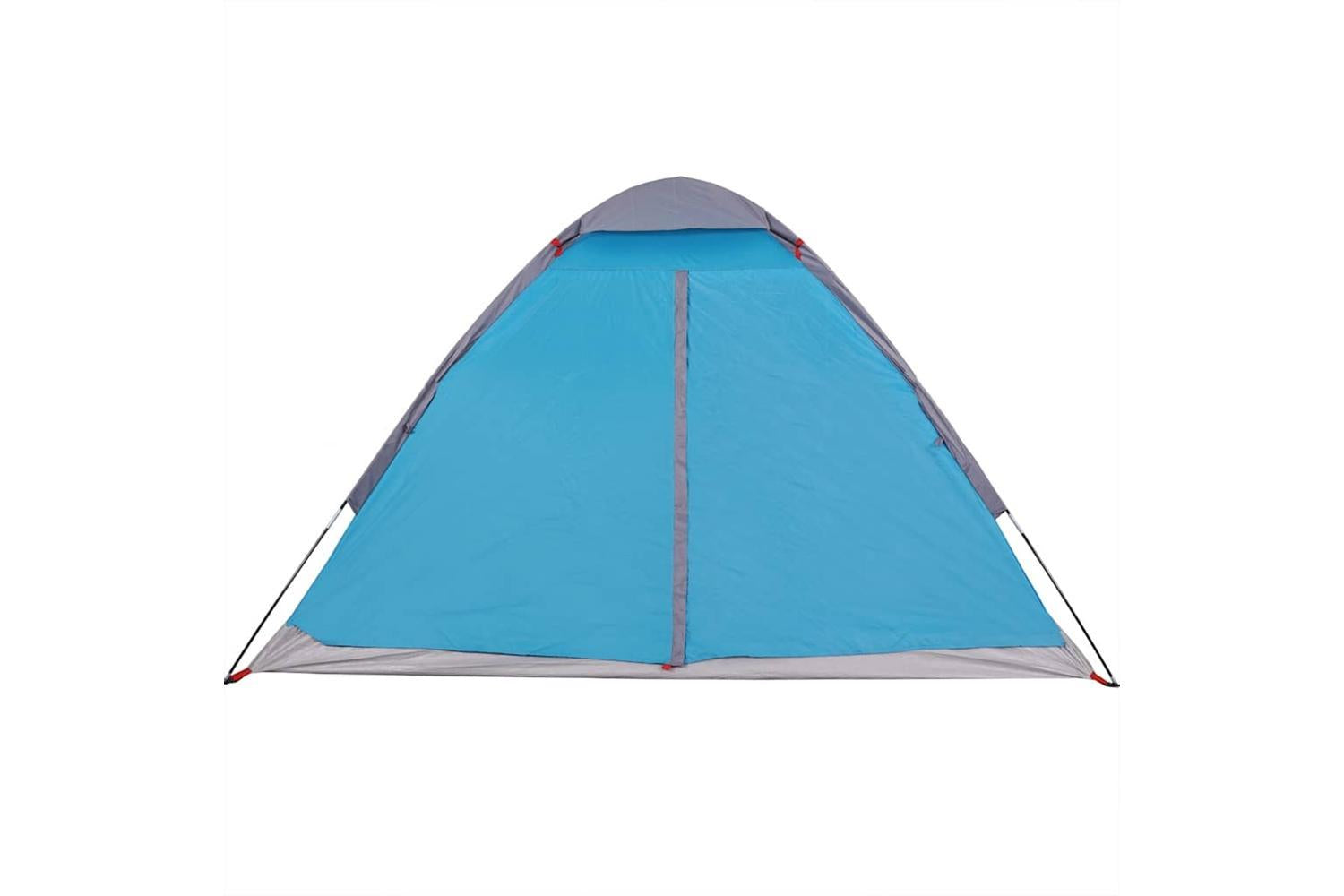 Vidaxl Camping Tent Dome 4-person Blue Waterproof-7