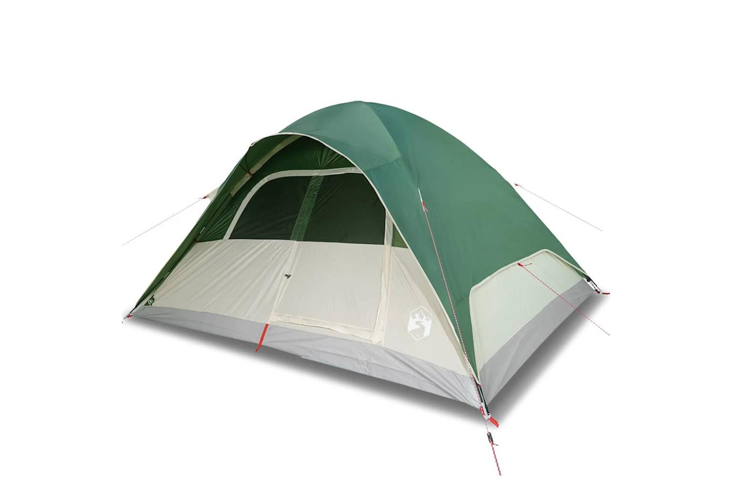 Vidaxl Family Tent Dome 6-person Green Waterproof