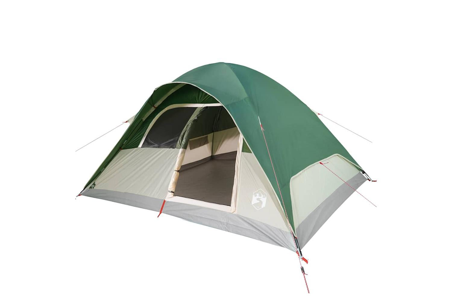 Vidaxl Family Tent Dome 6-person Green Waterproof-5
