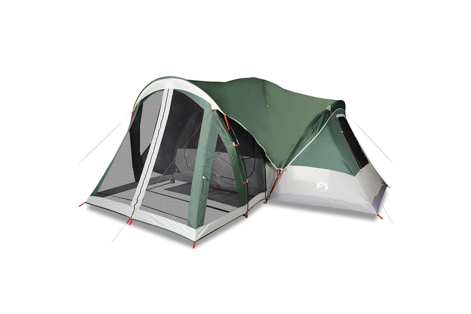 Vidaxl Family Tent Tipi 8-person Green Waterproof