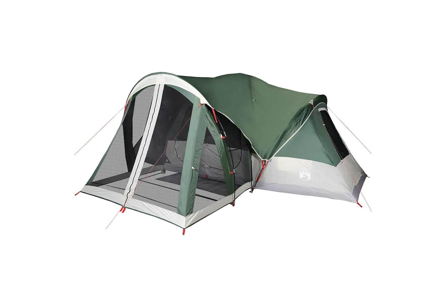 Vidaxl Family Tent Tipi 8-person Green Waterproof-4