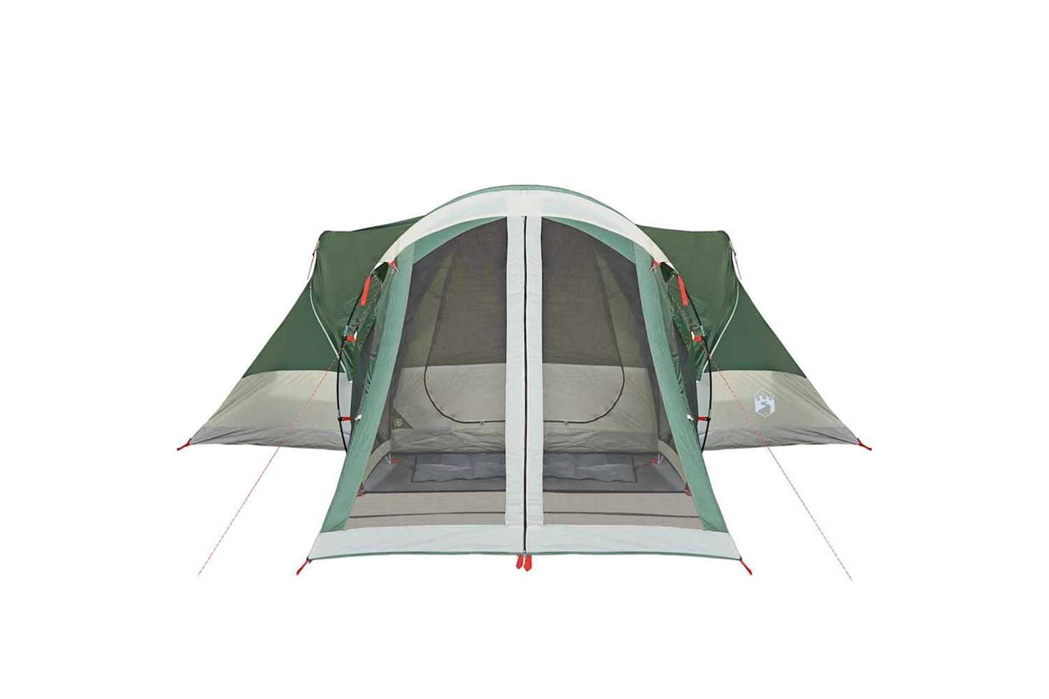 Vidaxl Family Tent Tipi 8-person Green Waterproof-6