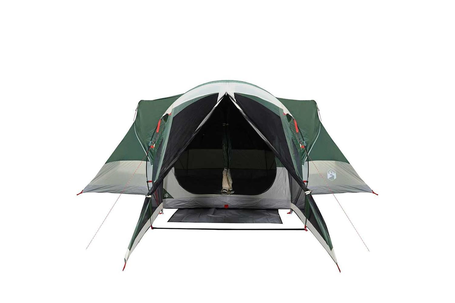 Vidaxl Family Tent Tipi 8-person Green Waterproof-7