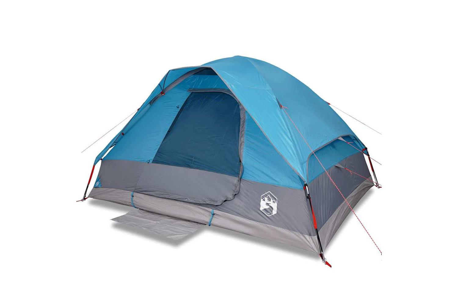 Vidaxl Family Tent Dome 6-person Blue Waterproof