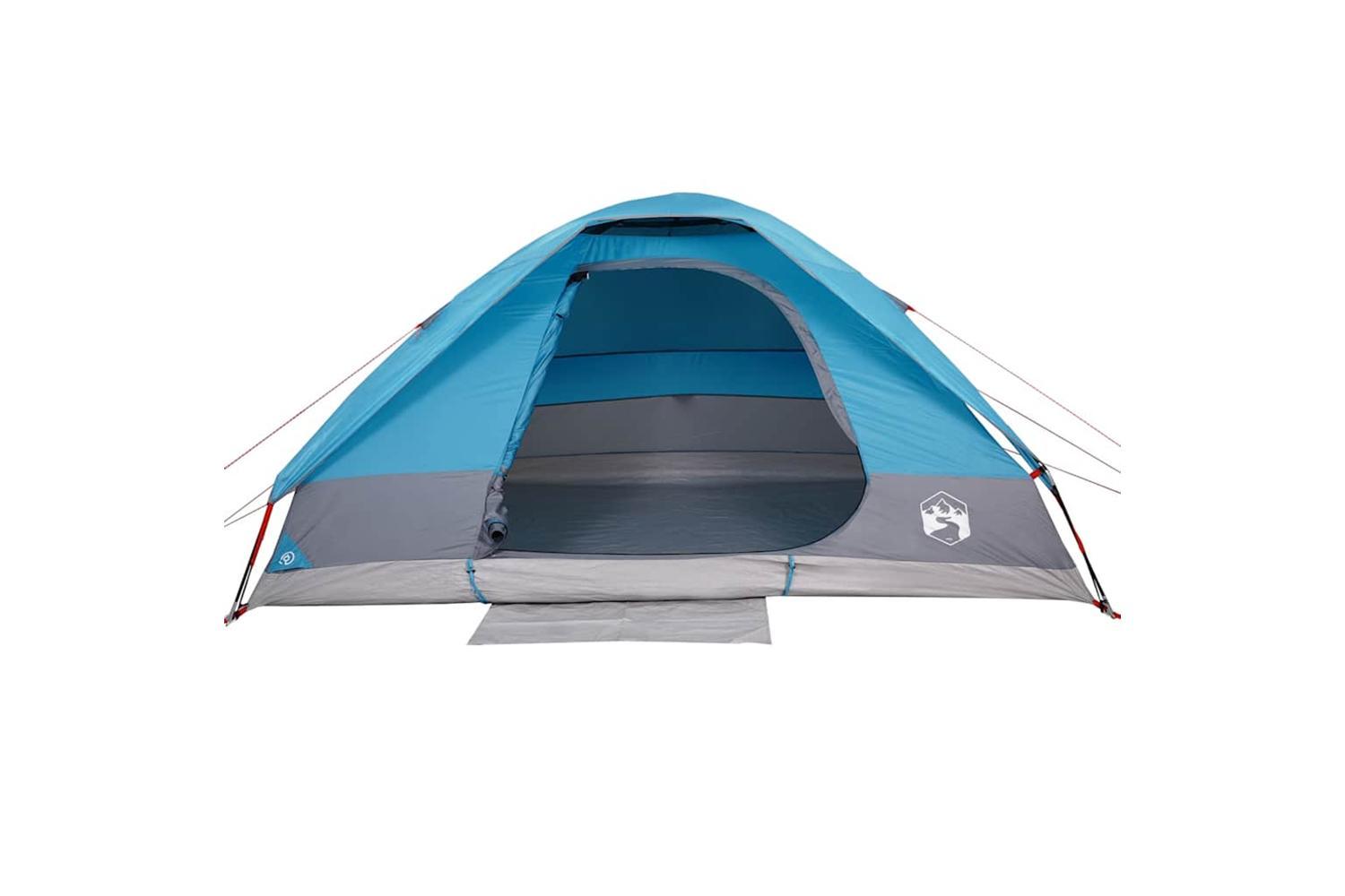 Vidaxl Family Tent Dome 6-person Blue Waterproof-6