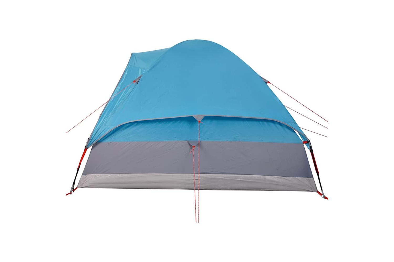 Vidaxl Family Tent Dome 6-person Blue Waterproof-9
