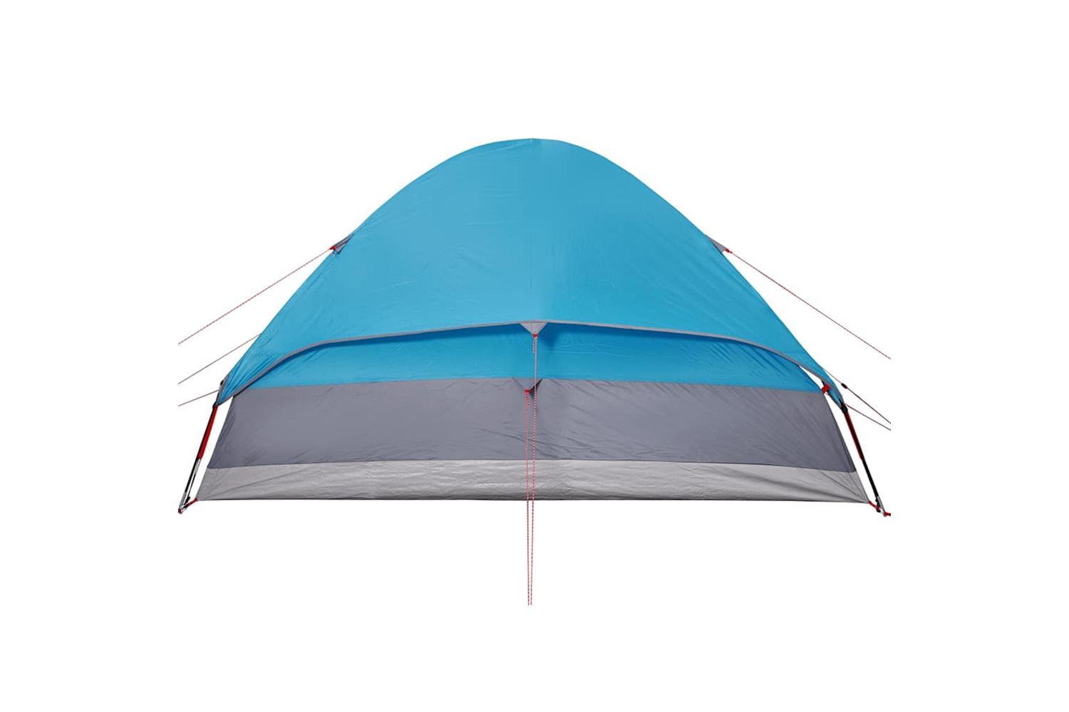Vidaxl Family Tent Dome 6-person Blue Waterproof-10