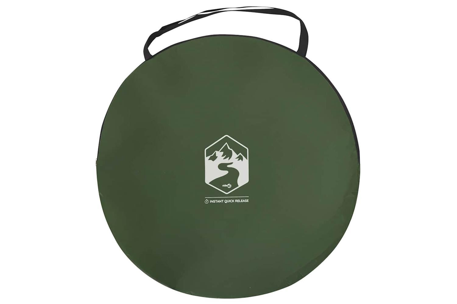 Vidaxl Privacy Tent Green Pop-up Waterproof-7