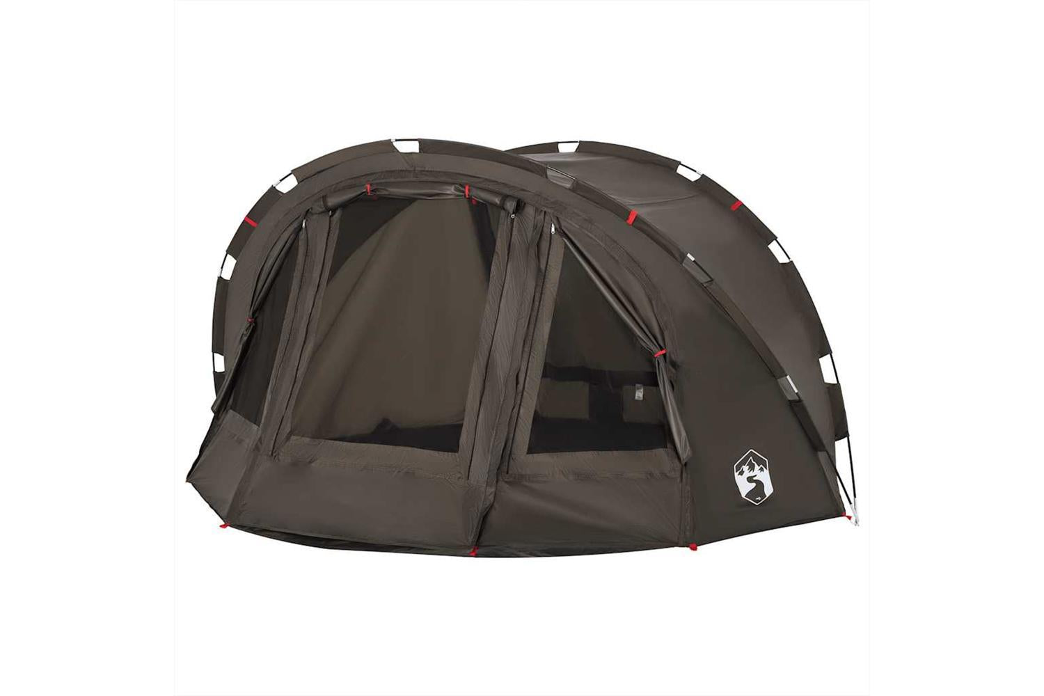 Vidaxl Fishing Tent 4-person Brown Waterproof-4