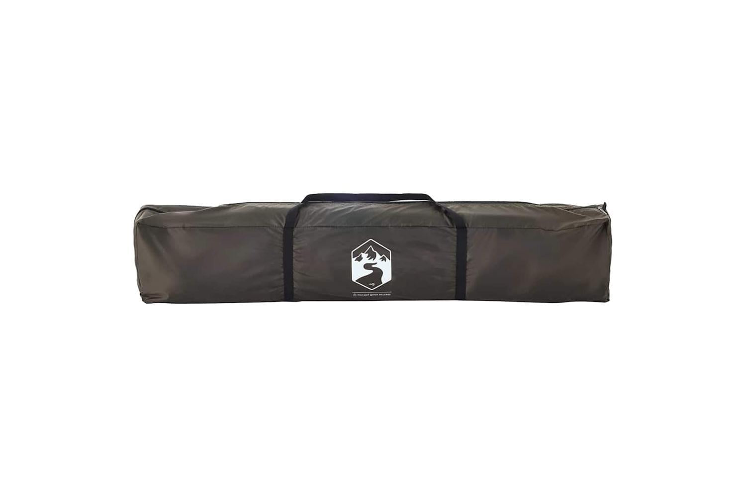 Vidaxl Fishing Tent 4-person Brown Quick Release-10