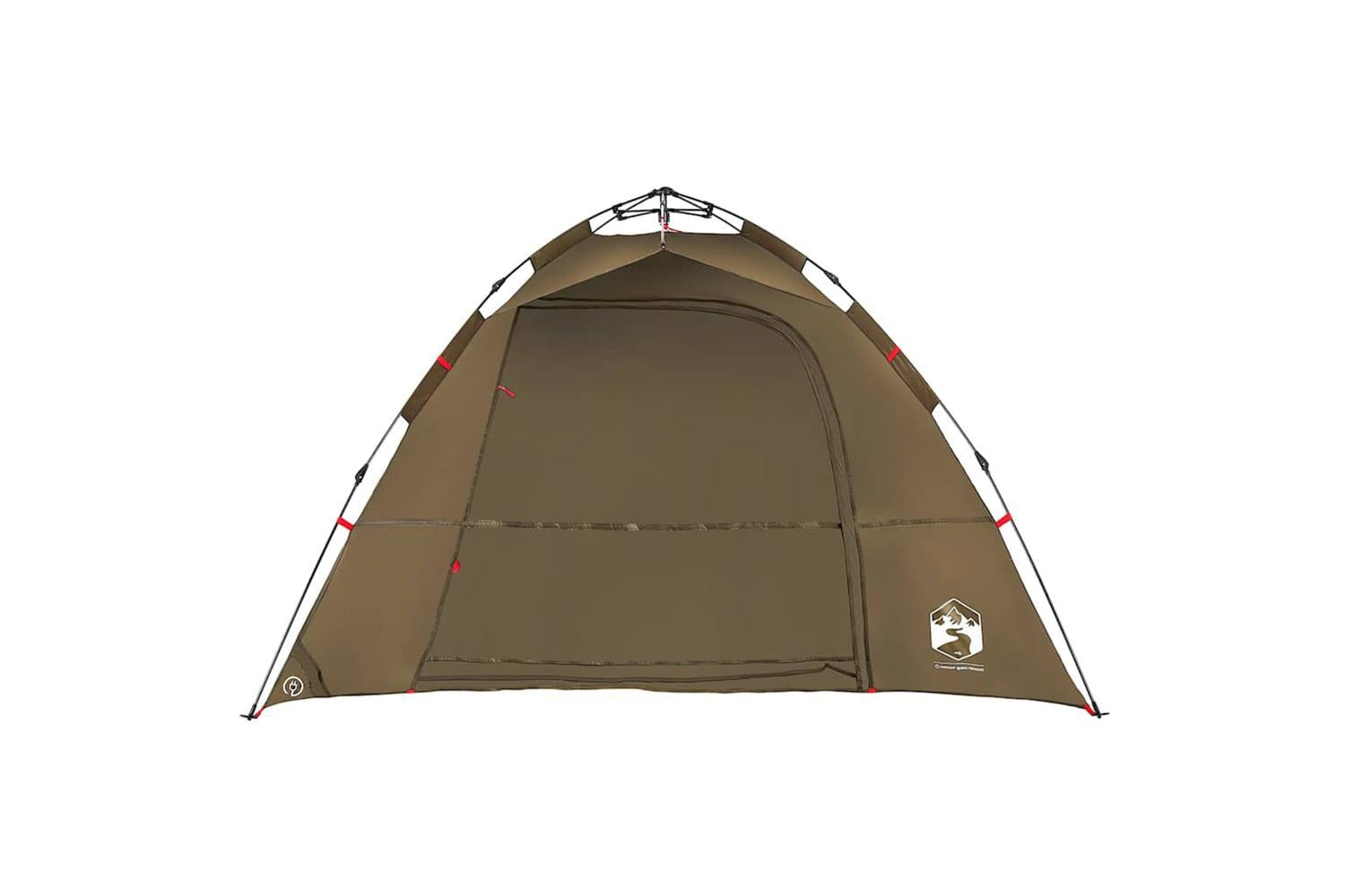 Vidaxl Fishing Tent 4-person Olive Green Quick Release-5