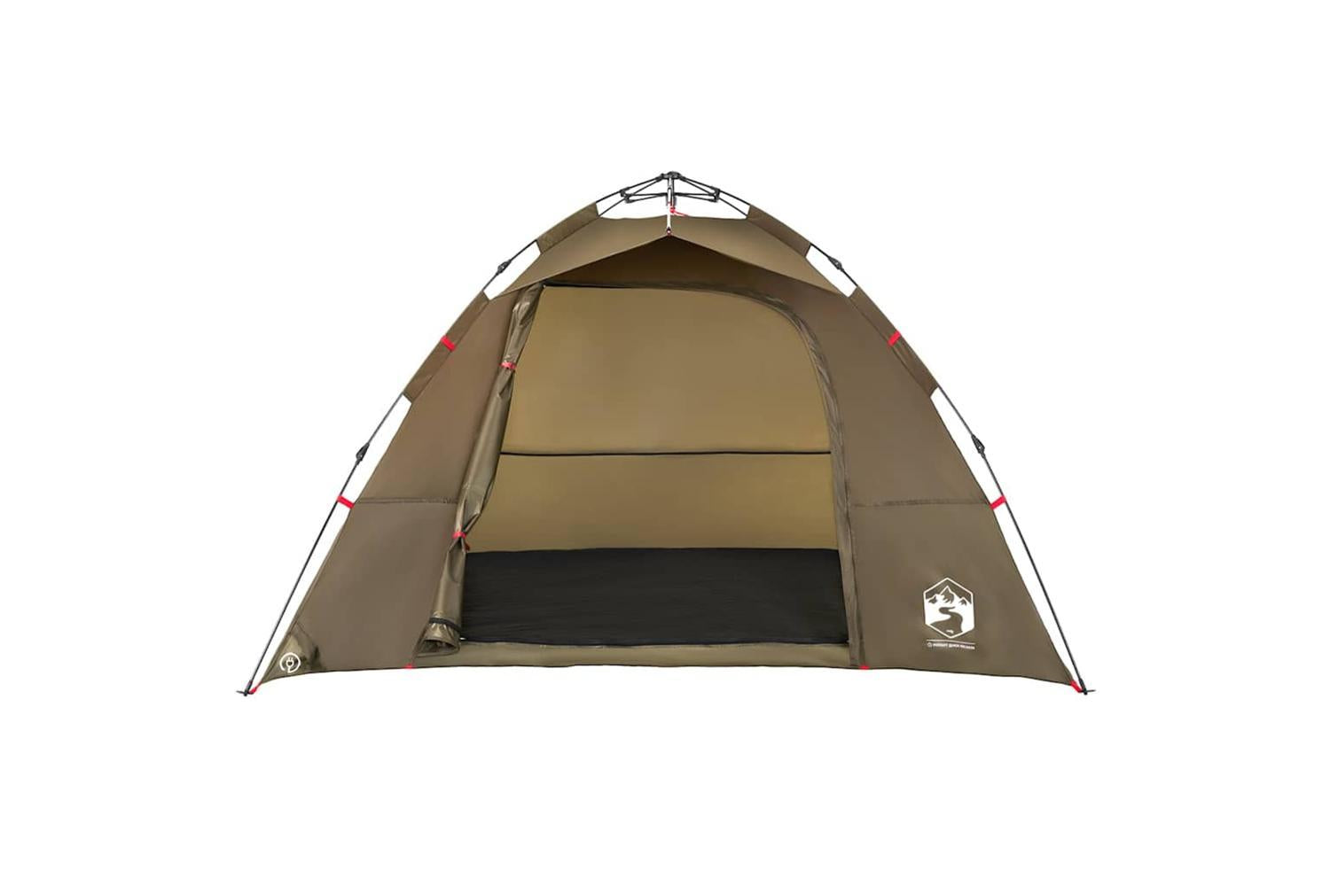 Vidaxl Fishing Tent 4-person Olive Green Quick Release-6