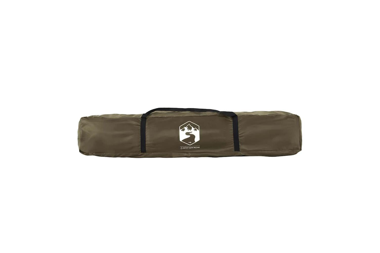Vidaxl Fishing Tent 4-person Olive Green Quick Release-8