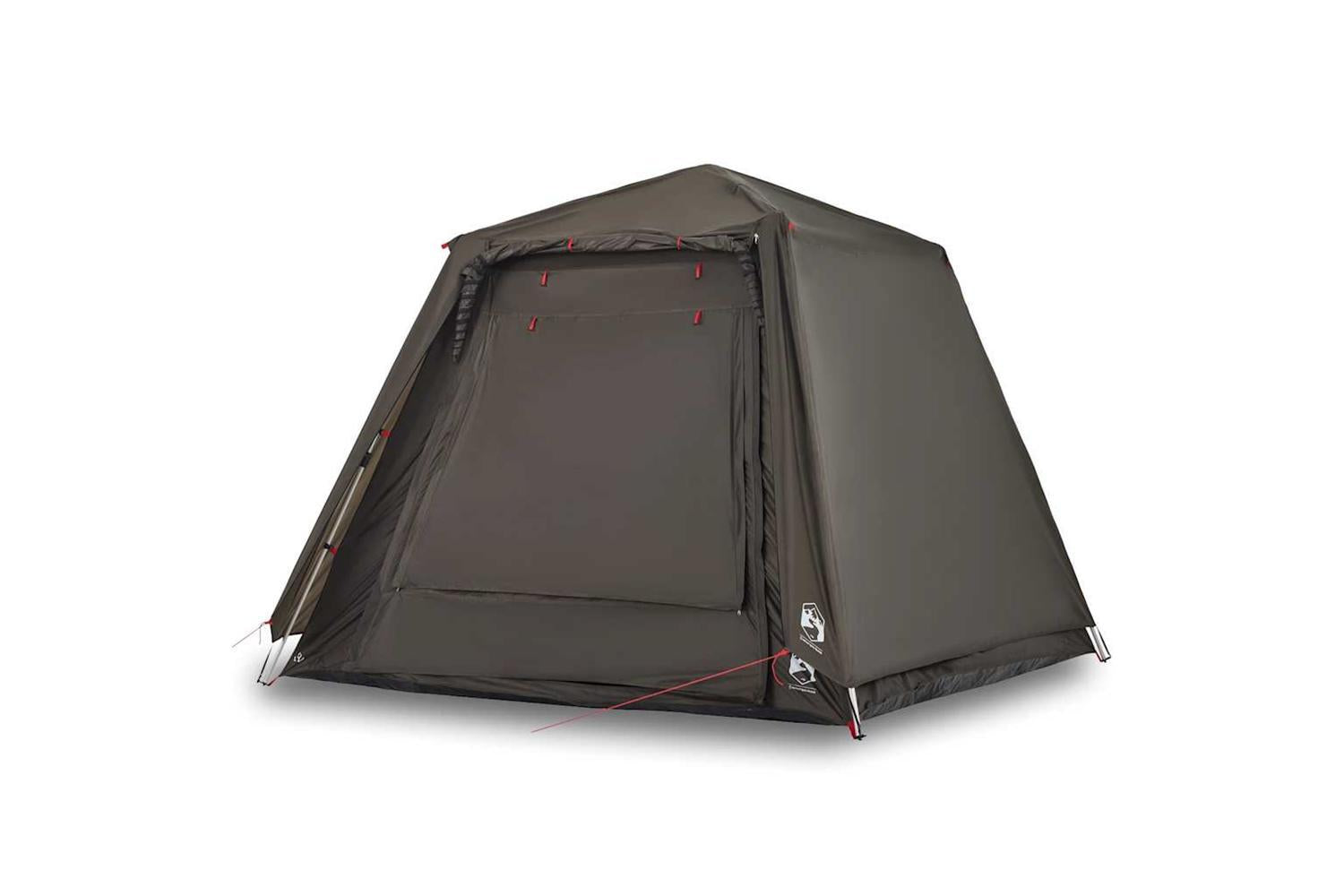 Vidaxl Fishing Tent 4-person Brown Quick Release-2